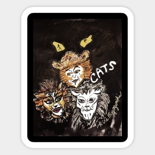 Cats  Andrew Lloyd Webber Sticker